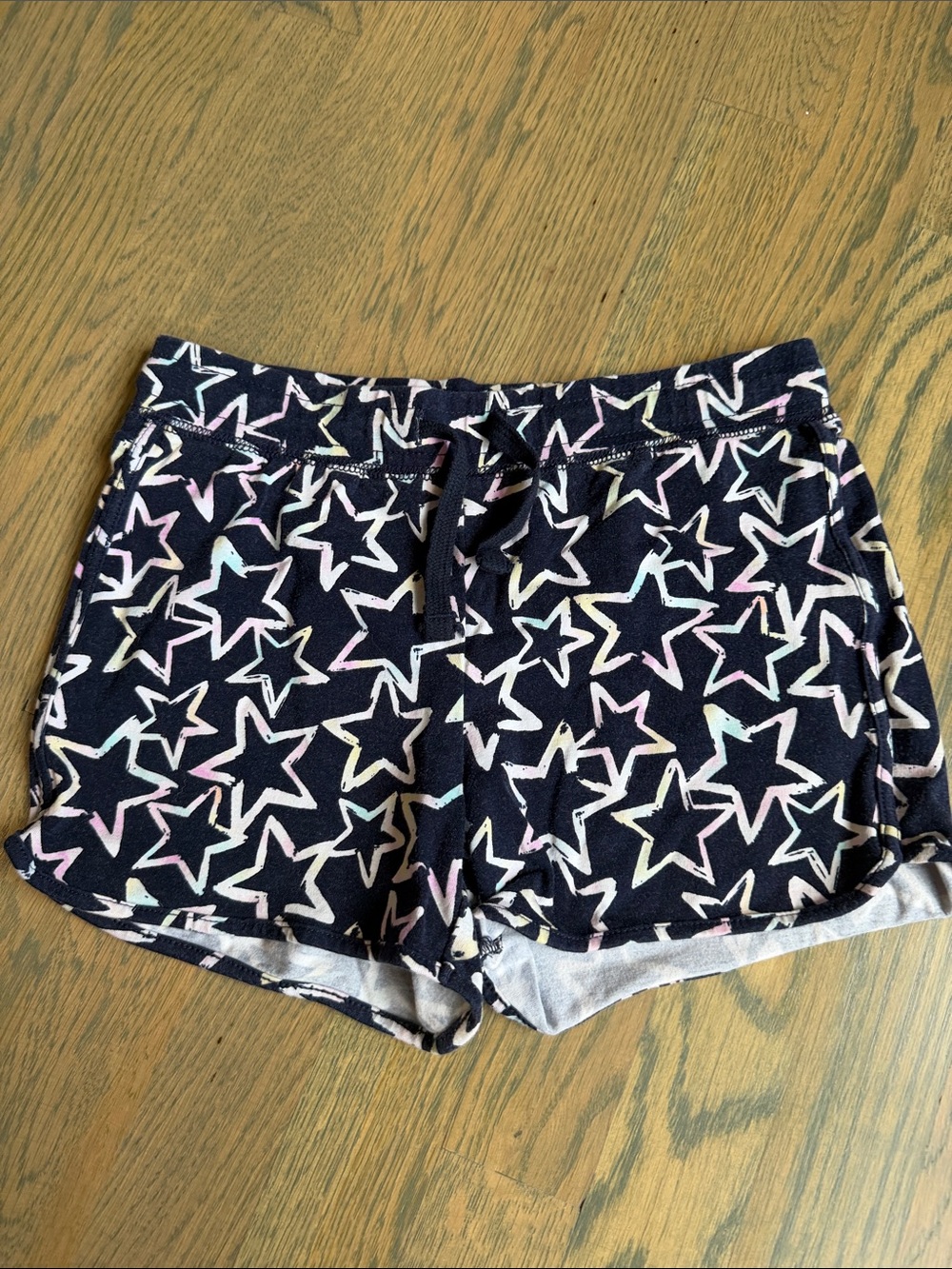 Kids Navy Star-Print Comfort Shorts